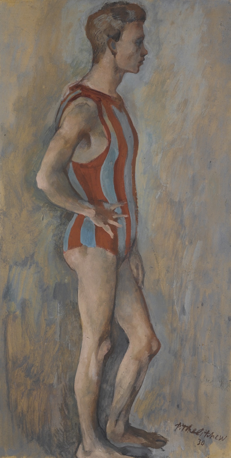criminalq:  Pavel TchelitchewBOY IN A LEOTARD  