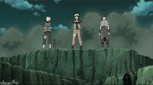 jeussomr:  Team 7 is finally back! Let’s go, Sakura! Sasuke! 