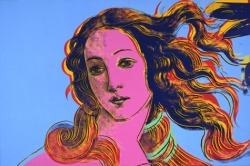 aestheticgoddess:  Andy Warhol, Details of Renaissance Paintings (Sandro Botticelli, Birth of Venus, 1482), 1984 