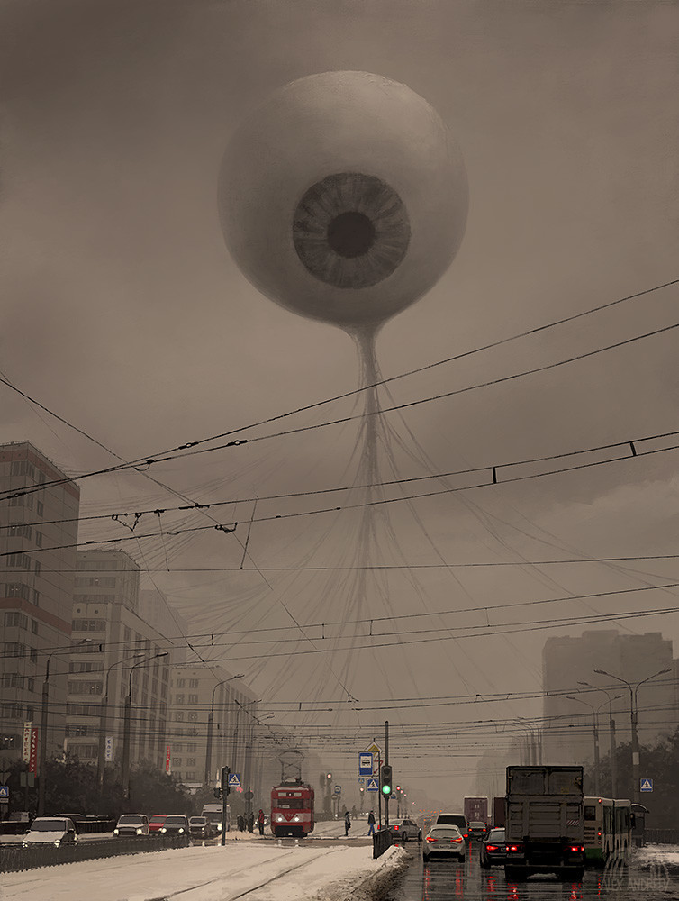 manfrommars2049:Loop by Alex Andreev via ImaginaryMindscapes