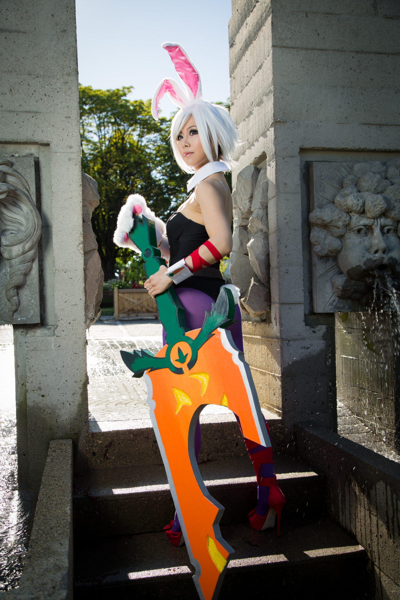 miyuki-cosplay:  Battle Bunny Riven cosplay by Miyuki Cosplay Photography by Wilson