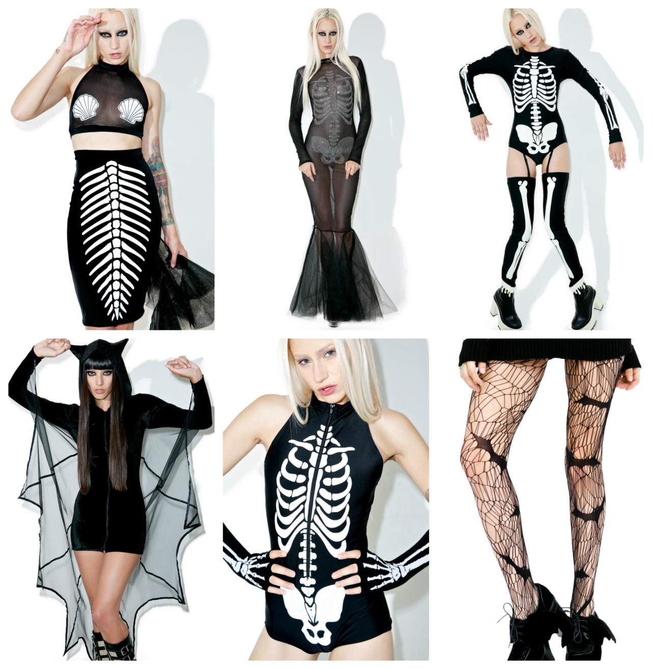 coquettefashion:  Halloween Costumes From DollskillFree Cement Velvetine Liquid Lipstick