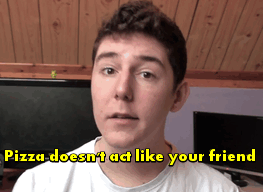 youtubersrunmylife:  The most important gif set ever. 50 REASONS WHY PIZZA IS THE