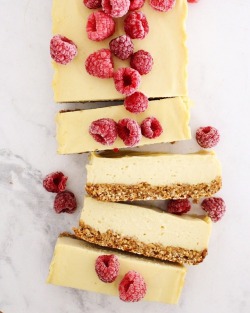 naturallynina:  #VEGAN BAKED LEMON CHEESECAKE