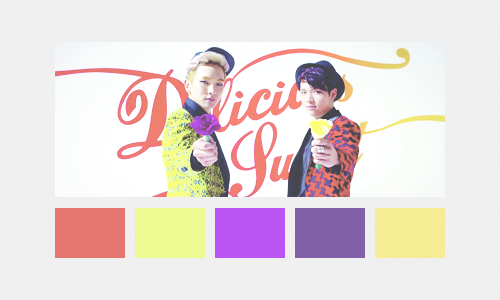 namwoof-blog: toheart - delicious x color palettes