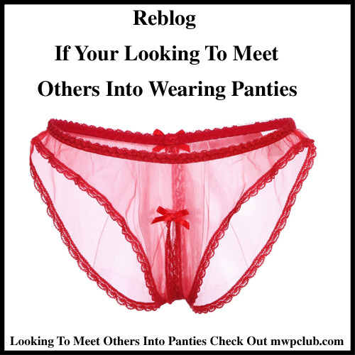 pantycouple:Wearing panties feels so good, adult photos