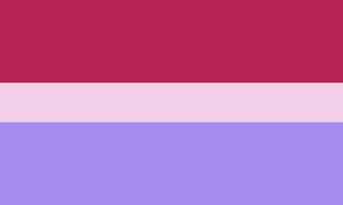 tuskact5: decided i wanted to revamp my old bi &amp; pan pronoun flags from a while ago! i&rsquo