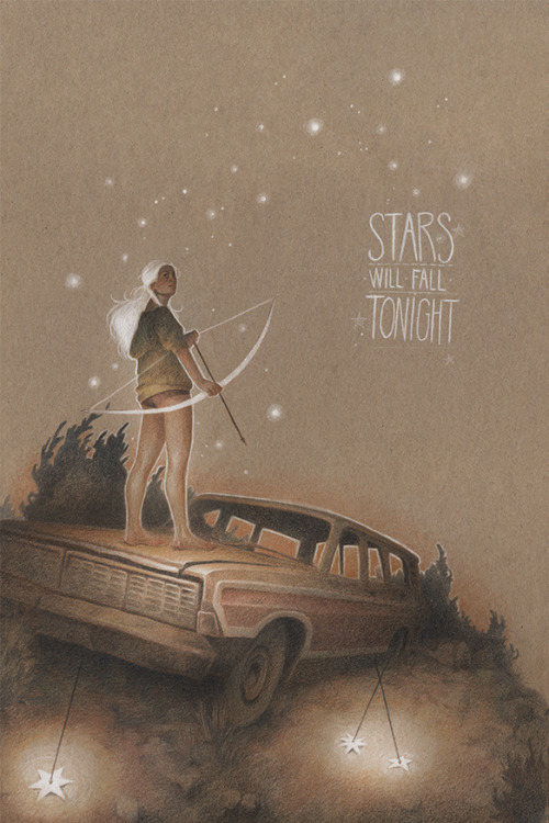sosuperawesome: Stars will fall tonight, Vero Navarro