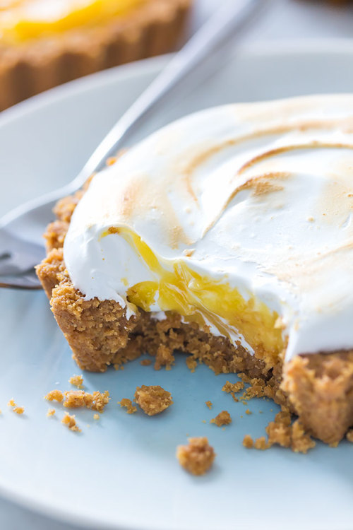 sweetoothgirl:    LEMON MERINGUE TARTS  