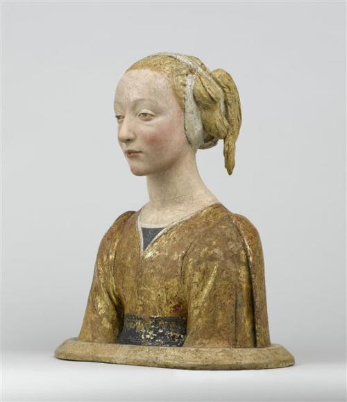 Bust of Saint Constance, or La belle Florentine; circle of Desiderio da Settignano, c. 1450-1475