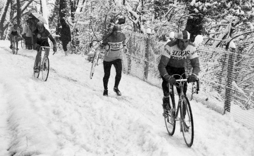 On 3rd of March, 1984, a cyclo-cross race took place in Grenoble. In this alpine french city, racers