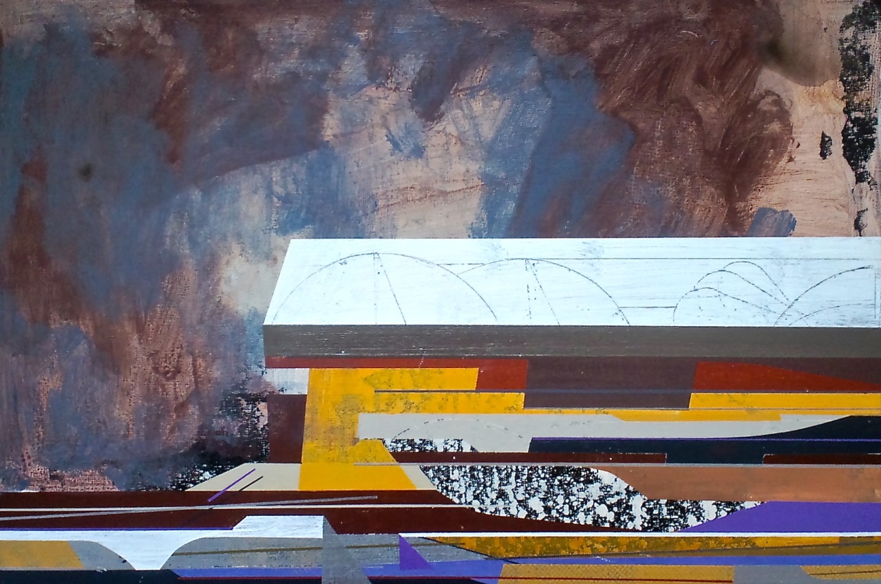 Jim Harris: Colony XIII. Acrylic on canvas 2014