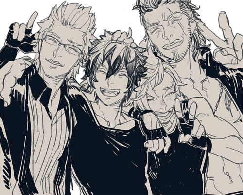 hadece:Final Fantasy XV Art by Robert (via twitter)