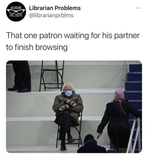 librarianproblems: “I’ll just be over here.”