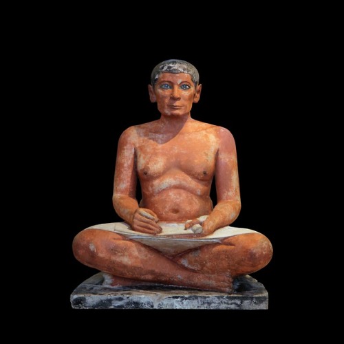 The Seated ScribeOld Kingdom, 4th or 5th Dynasty, c. 2620–2500 B.C.E or c. 2450–2325 B.C