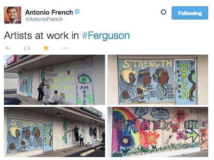 socialjusticekoolaid:  Today in Solidarity (11/30/14): Artists in Ferguson/St Louis