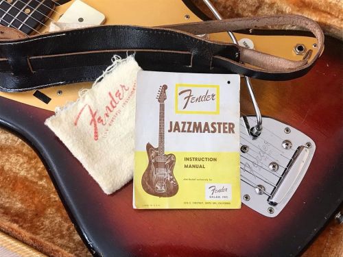 Tags and bits #Fender #Jazzmaster #Offsetguitars #1959 (at Mike & Mike’s Guitar Bar)https: