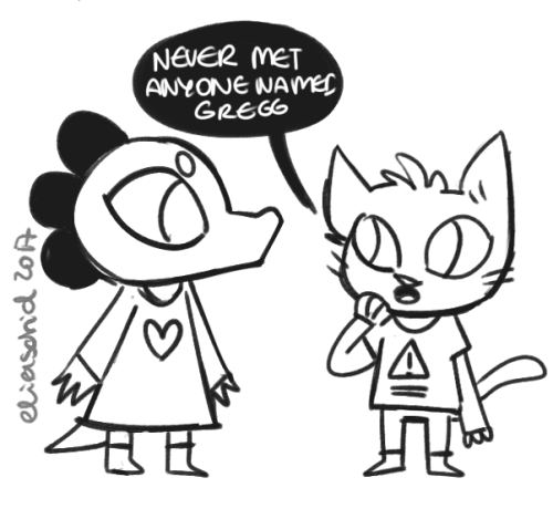 eliasdrid:  some tiny bea, mae and gregg for the soul based on this post 