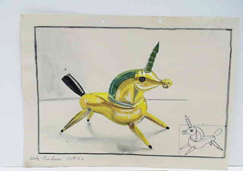 Georg Weidenbacher, toy design, 1924-28. Germany. Spielzeugmuseum Nürnberg. Via europeana.