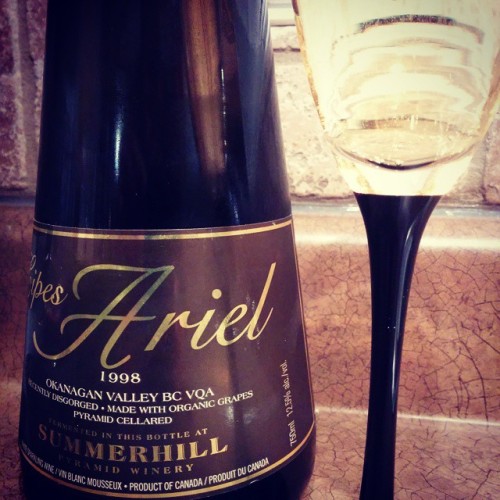 From Gastroposter Quinot Matthee, via Instagram: Just opened a 1998 Cipes Ariel from Summerland - 19