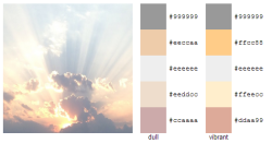 meancutie:  color palette generator 