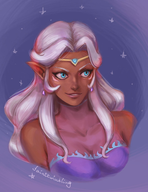 fainttwinkling:Allura, because she is so cute.