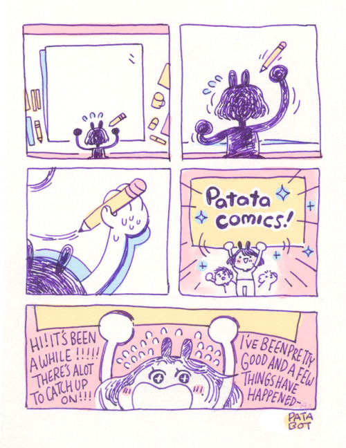  I started making comics again with a new name and style! I wanted to be able to cast a bigger net o