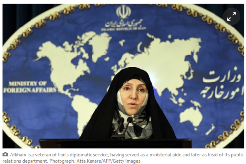 Iran to appoint first female ambassador since Islamic revolutionMarzieh Afkham to become only second