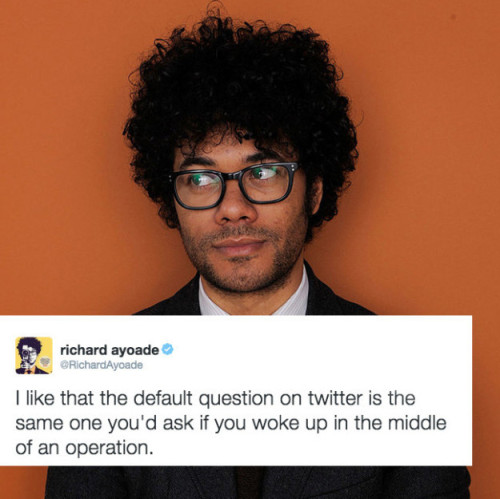 buzzfeeduk: Times Richard Ayoade’s Tweets Were Actually Genius