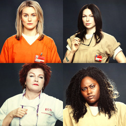 vegan-queer:  weareallgettingby:   you-aremylobster: the cast of OITNB  This is so accurate it almost hurts…  &ldquo;How to capture your character in a picture&rdquo; OITNB DOING IT RIGHT!  Where are you, Yoga Jones?