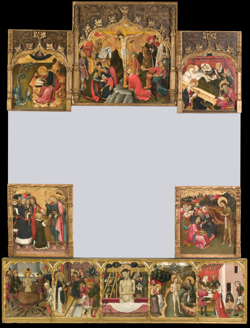 Altarpiece of the Saints John by Bernat Martorell, 1435-1445 