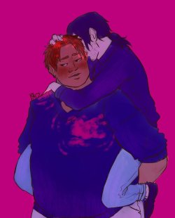 tadoshoneybuns: “Touch my lips with your own, don’t worry bout a thing we’re alone”  Fatgum feels feverish everywhere Aizawa touches and his heart is pining pining pining https://youtu.be/voWyfUMDgBA 