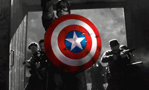 buckbarnesn:“You ready to follow Captain America into the jaws of death?”
