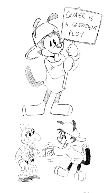 katiemonz: congrats to wakko animaniacs warner for being a nb he/him king