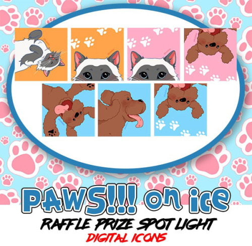 yoi-paws-on-ice-zine:First Prize Spotlight ~ Exclusive Digital Icons!Designed by Bullsfish @bullsfis