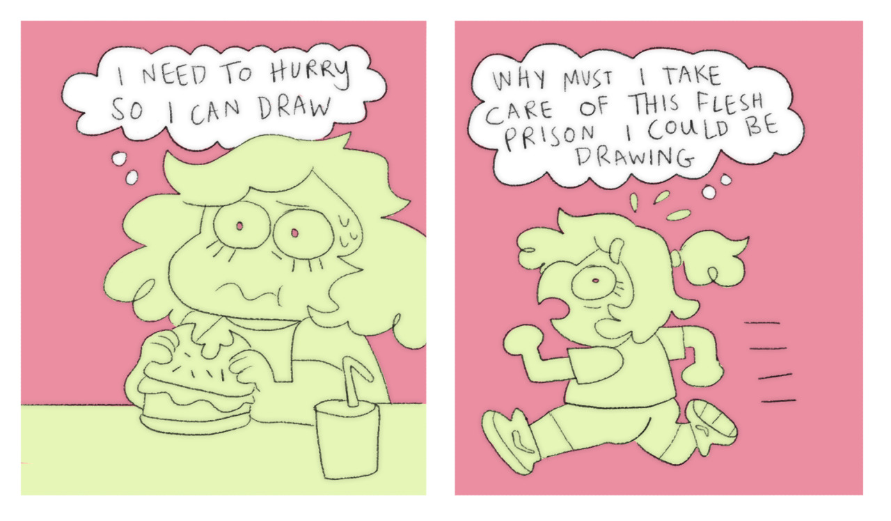 jessdrawz:   Does anyone else have this terrible, nagging feeling that you should