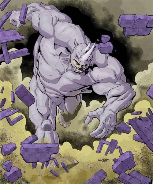 The rampaging Rhino! #rhino #spiderman #amazingspiderman #marvelsuperheroes #marvel #marvelcomics #m