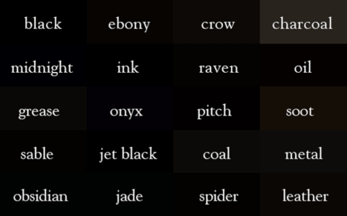 mentalflossr:Name Every Shade of the Rainbow With This ‘Color Thesaurus’