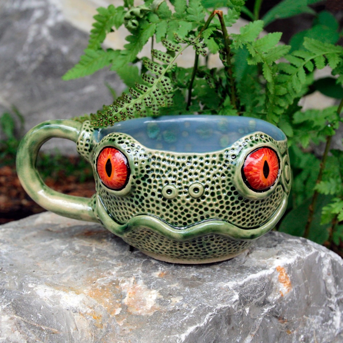 Content in a Cottage: Frog Mug