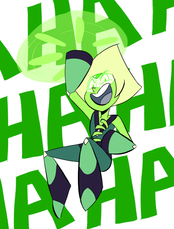 askperidotgem:  “You’ll never catch me, Crystal Clods!”((Ok, but imagine goofy