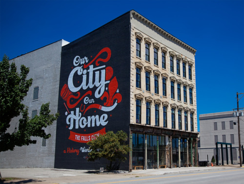 escapekit:  Louisville Mural Designer Brian Todds latest work was a mural in his home town of Louisville.