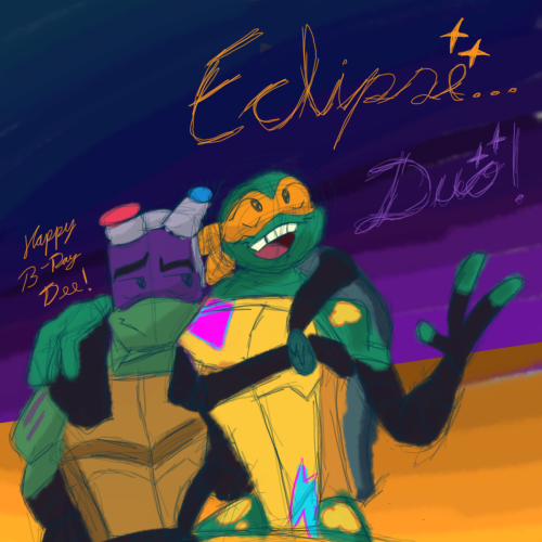 Day22: Fav Turtle Duo :3