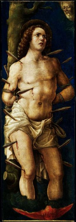Liberale da Verona, St. Sebastian, circa 1480, Oil on canvas, Princeton University Art Museum, USA