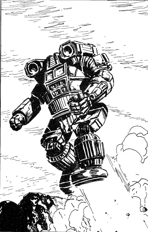 Part 4/4 of the art of BattleTech Compendium: The Rules of Warfare, published in 1994, Illustrations