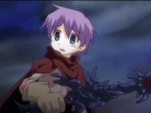 fueled-by-nightcore: Every day, approximately one purple-haired shota has to deal with a monster gir
