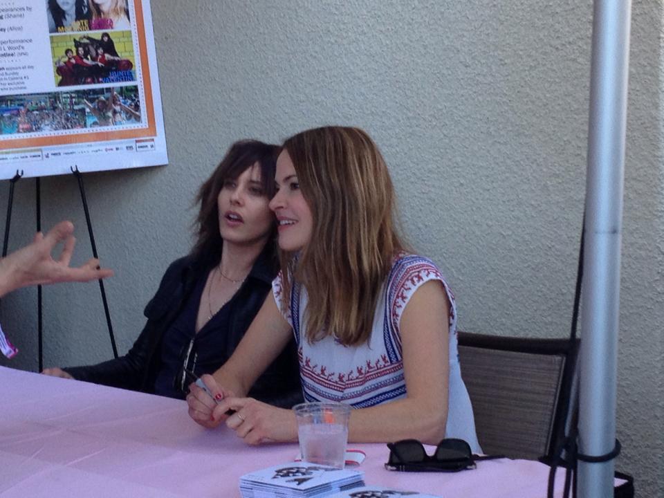 moennigfan:  Kate Moennig, Leisha Hailey and (last pic) Laurel Holloman, Dinah Shore