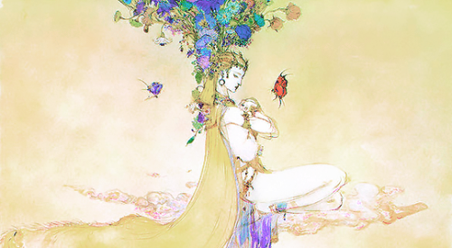 luxeor:Yoshitaka Amano Art from Final Fantasy V