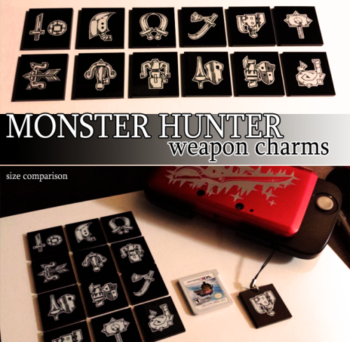 Any hunters coming to AX? I&rsquo;ll be selling some weapon charms as well as some monster button se