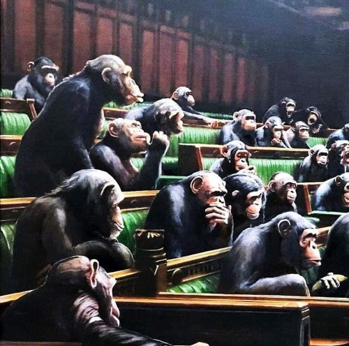 creanavt: creanavt.tumblr.com/archive How true Parliament occupied by chimpanzees would be b