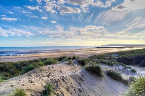 Camber Sands, Sussex.